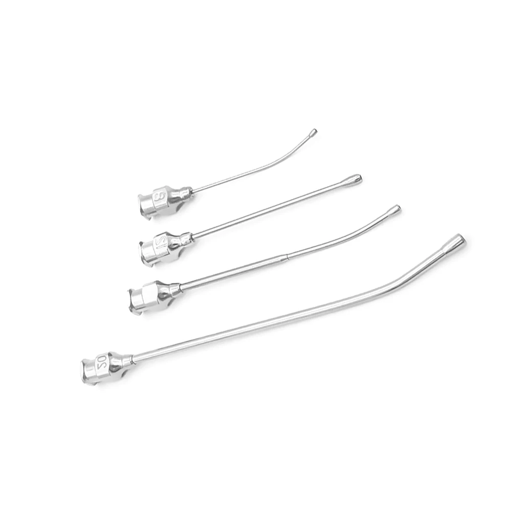 Reusable Veterinary Cannula Pet Bird Drench Cannula for Oral Gavage Feeding for Rats and Mice