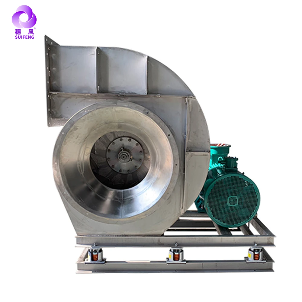 Cement Plant Air Blower With Air Damper