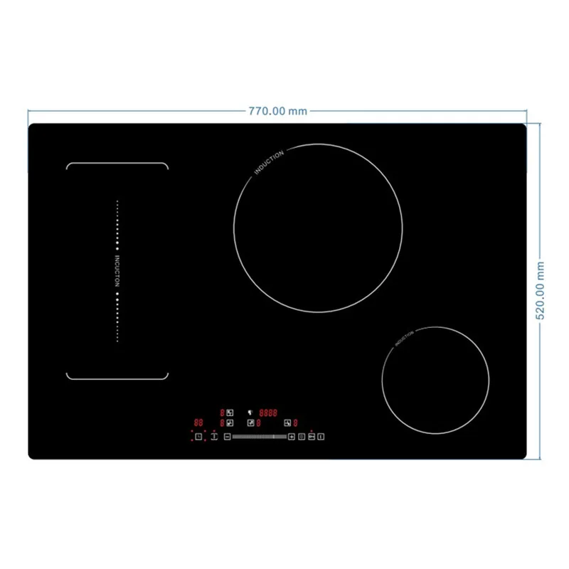 Oem Odm Home Appliances Supplier Custom 220V Hob 4 Burner Hot Plate Induction Cooktop