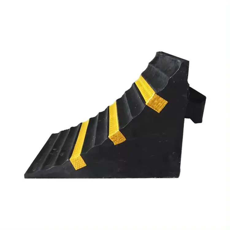 Heavy Duty Wheel Chocks for Car Truck Rubber Wheel Stoppers Parking Wheel Stop
