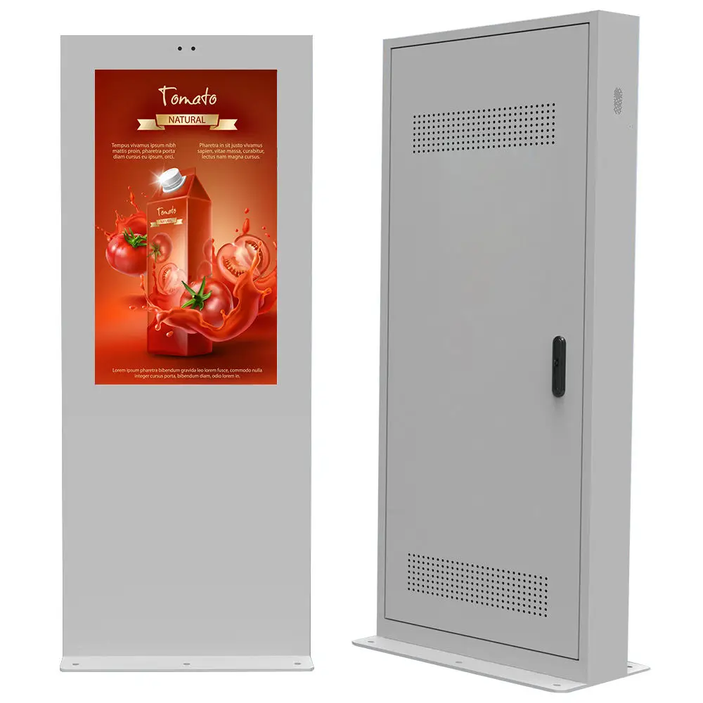 lcd outdoor advertising electronic display digital advertising interactive screen outdoor display