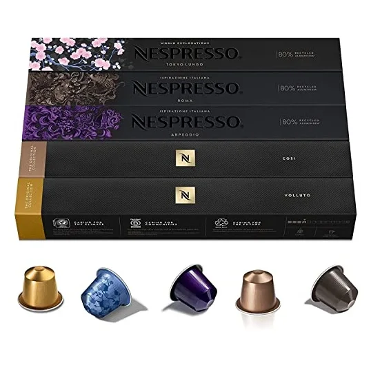 Кофейные капсулы Nespresso по оптовой цене
