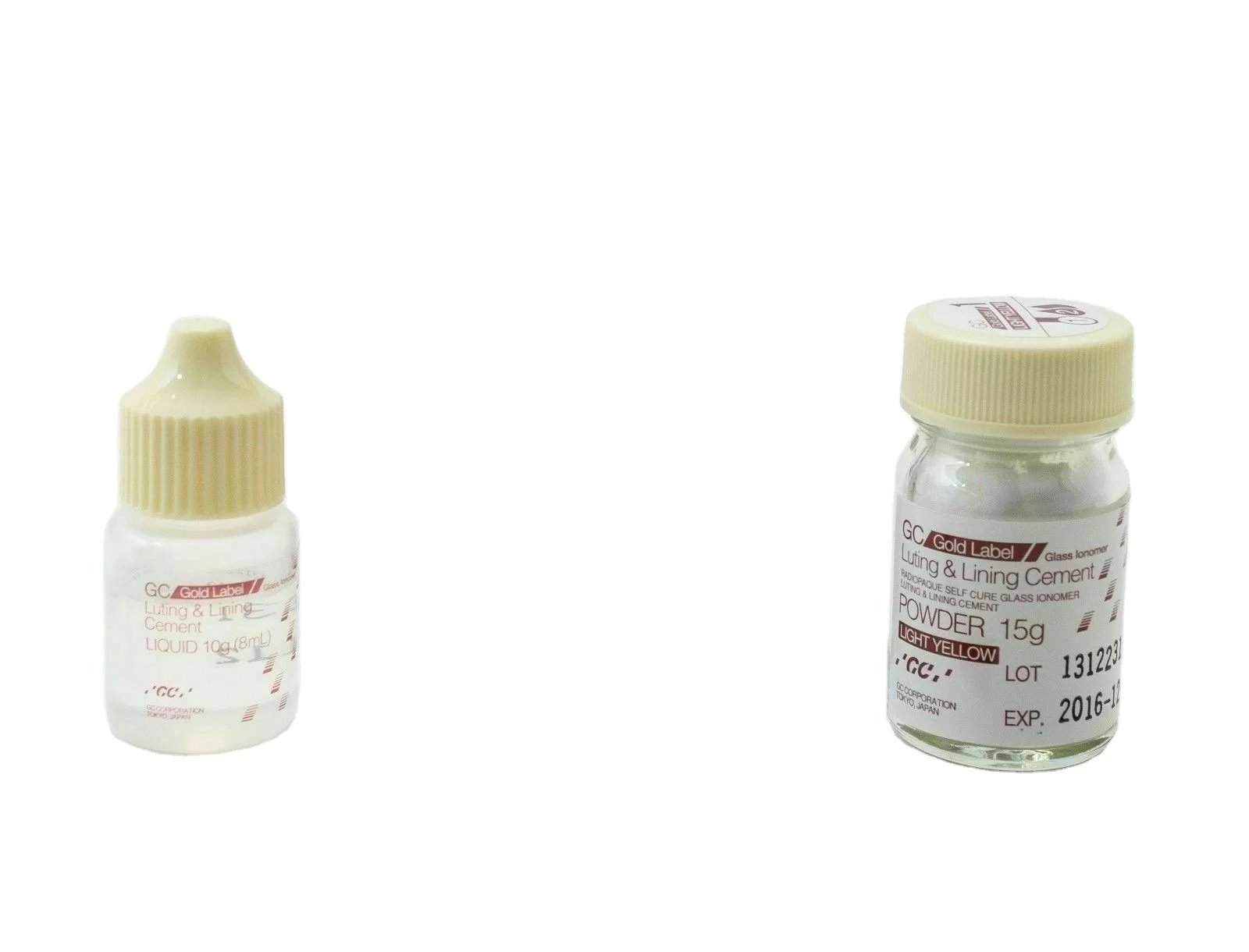 GC Fuji 1 Luting & pling Cement 35gm PL Gold Label Электрический металл и пластик