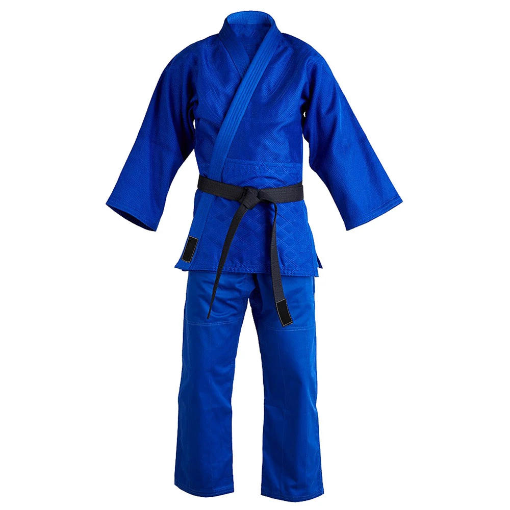 Wholesale martial arts wear taekwondo track training suit 100%cotton fabric summer taekwondo  neck itf uniforms