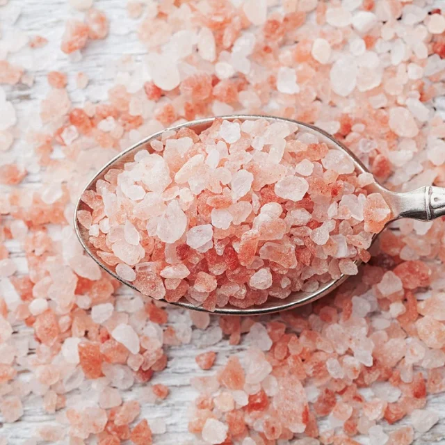 Himalayan Dark Pink Table Salt Pure Mineral Infusion for Culinary Delights Bag Bulk Box Packaging Available!