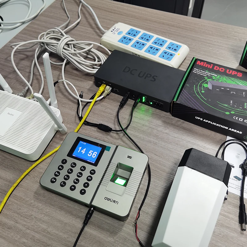 HKIVI mini dc ups 20000 мАч 12 В 9 poe универсальный источник питания для Wi-Fi маршрутизатора и модемов