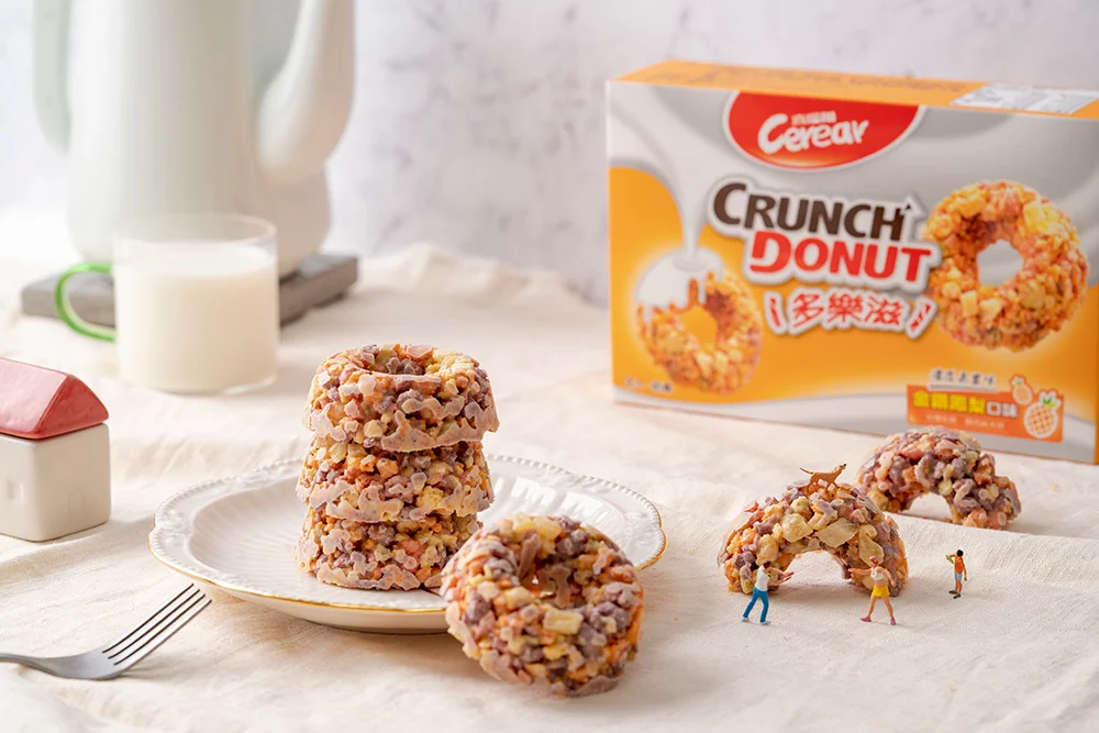 Хрустящее печенье с ананасом и