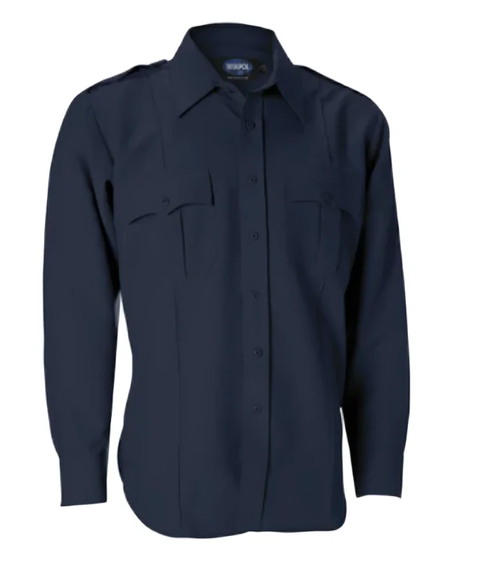 Best Quality Cotton Polyester Navy Blue Security Men Shirt for Daily Wear Use from Indian Exporter Available at Affordable Price