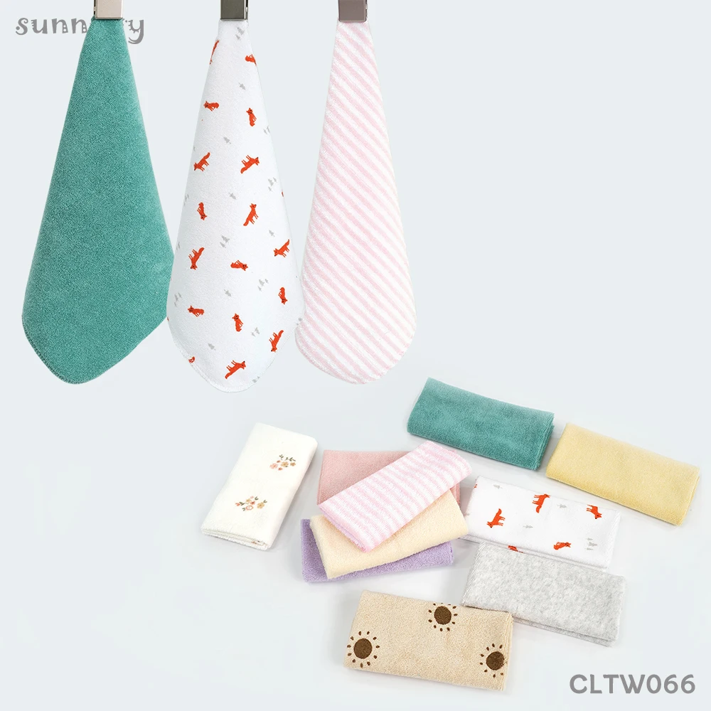 High Quality Baby Face Towels (10pcs) by SUNNOZY - Gentle and Durable, Ideal for Infants