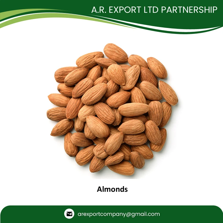 Raw Almond Nuts Wholesale Exporter of Genuine Quality Grade A Fresh Raw Almonds Available in Bulk at Great Price