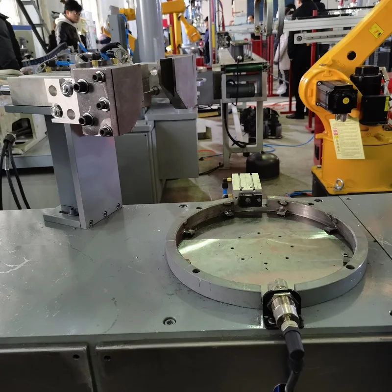 Valve Base Automatic Welding Fixture for LPG Gas Cylinder Production Line