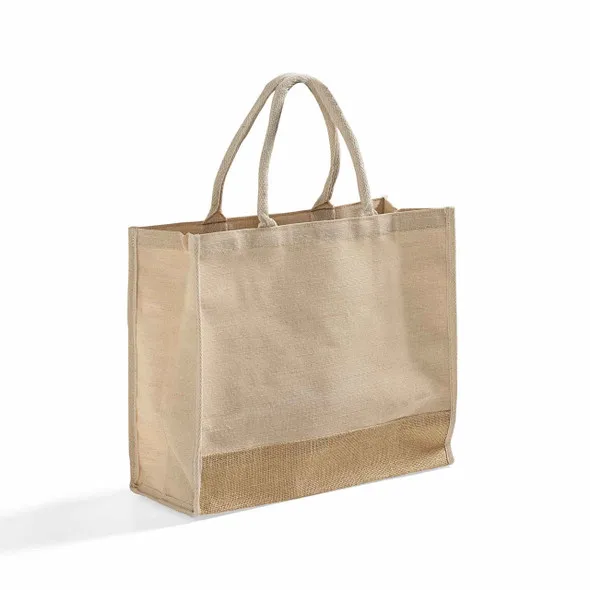 Tote Jute Burlap Tote Bags High quality burlap jute shopping tote bag Eco-Friendly Natural at best market price
