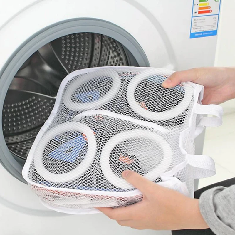 Hot Sale Foldable Zipper Wash Bag Washing Machine Mesh Laundry Bags For Clothes