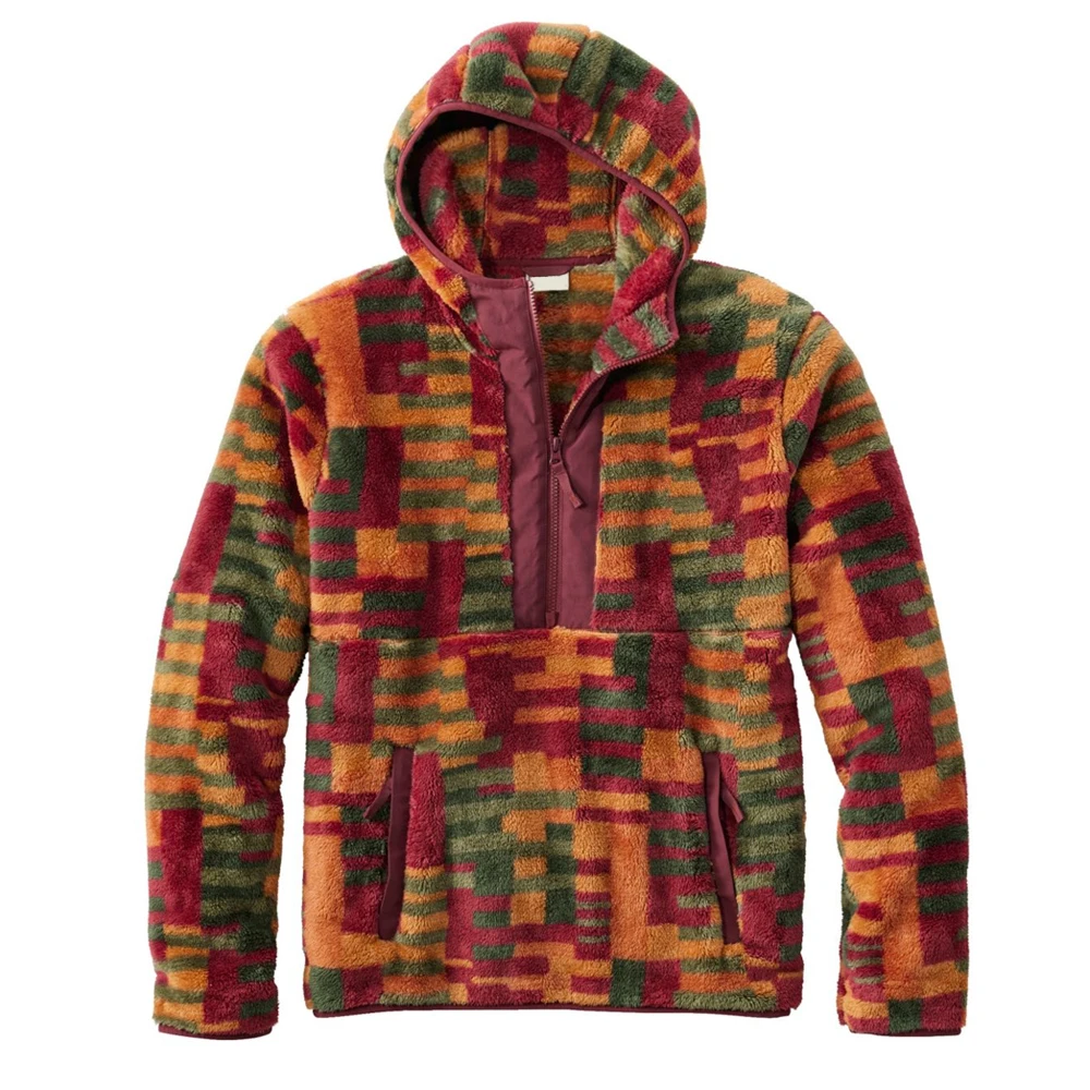 Blank Plain Oversized Professional Design Sherpa Fleece Hoodies / Top Quality Quick Dry Breathable Men Sherpa Fleece Hoodies