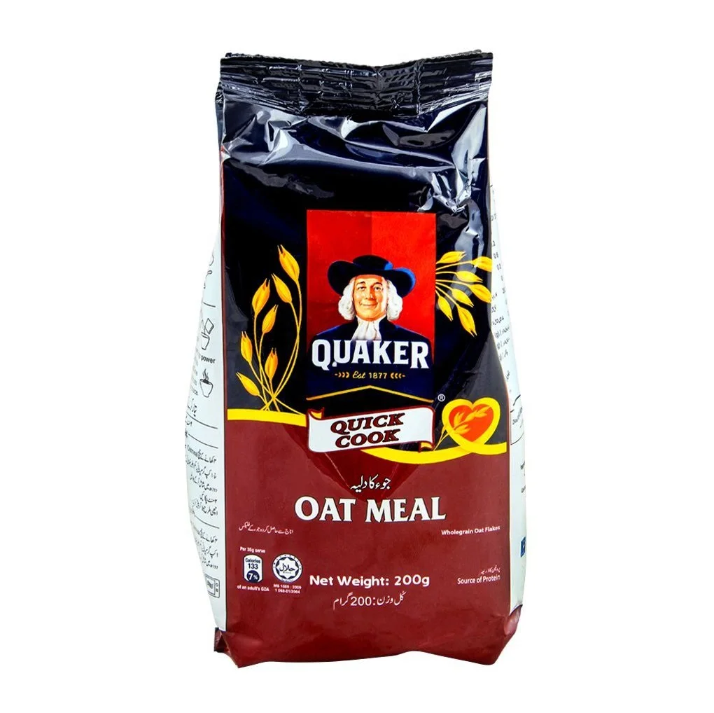 QUAKER CEREAL WHITE OATS TIN 500 GM wheat grain Oats