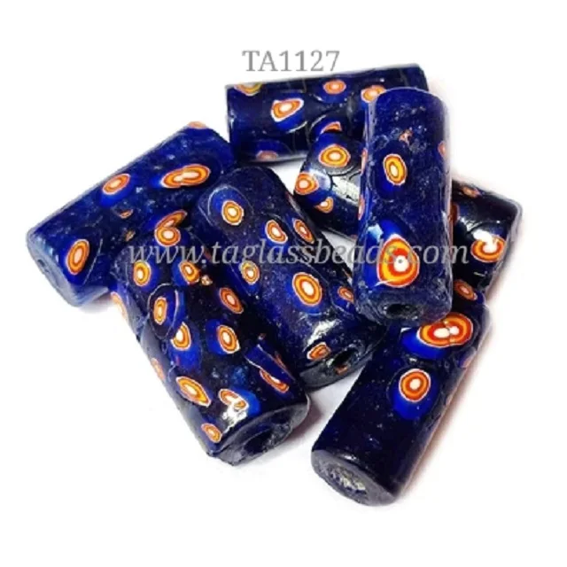 Mixed wholesale big hole beads Handmade Furnace Beads for Jewelry on sale Design from india manufacture Furnace Beads