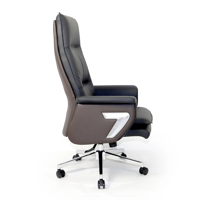 Modern Computer Office Furniture PU Leather Material Boss Swivel Executive Office Chair