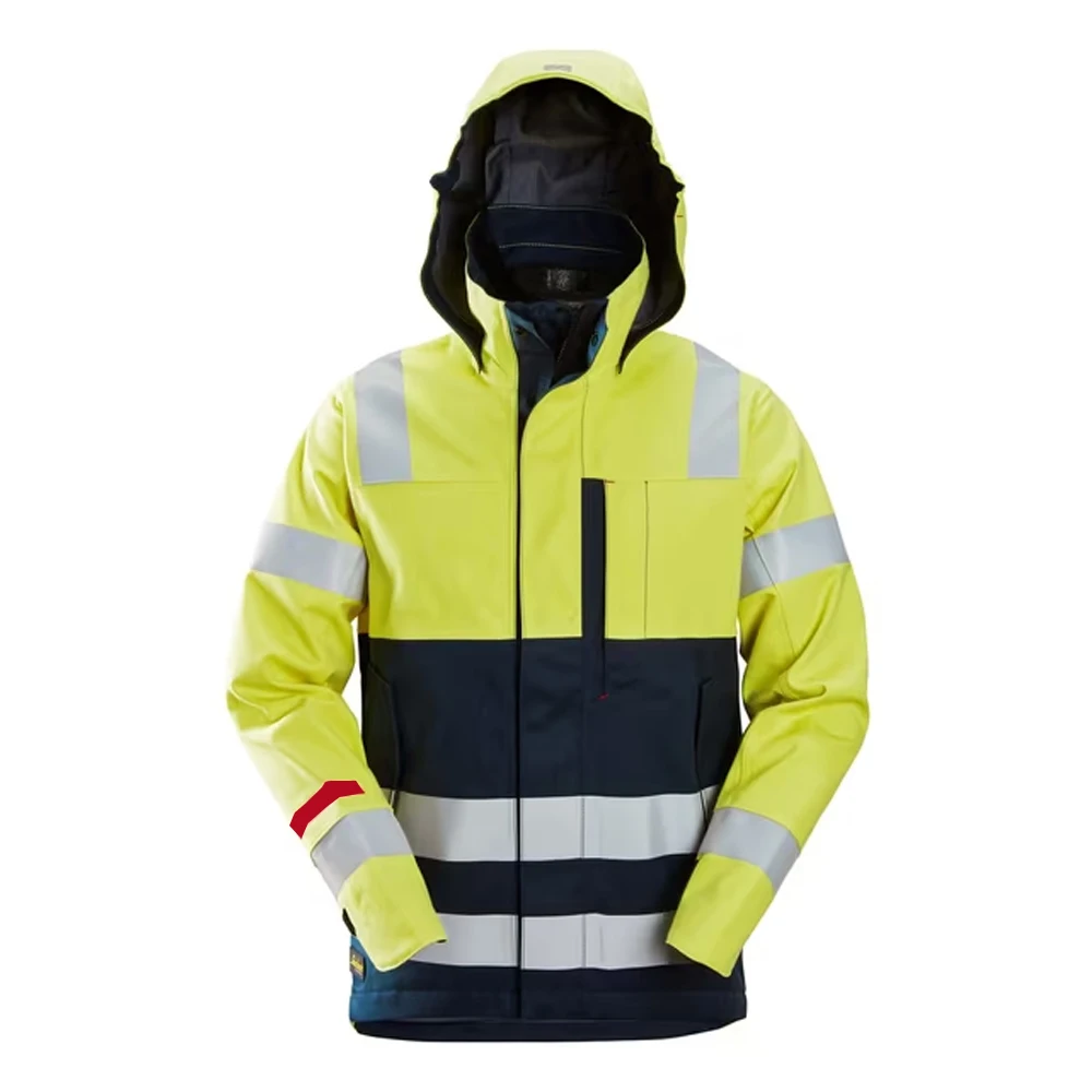 Customized Outdoor Protective Work Wear Construction Worker Safety Jacket Wholesale Multi Pockets Work Jackets