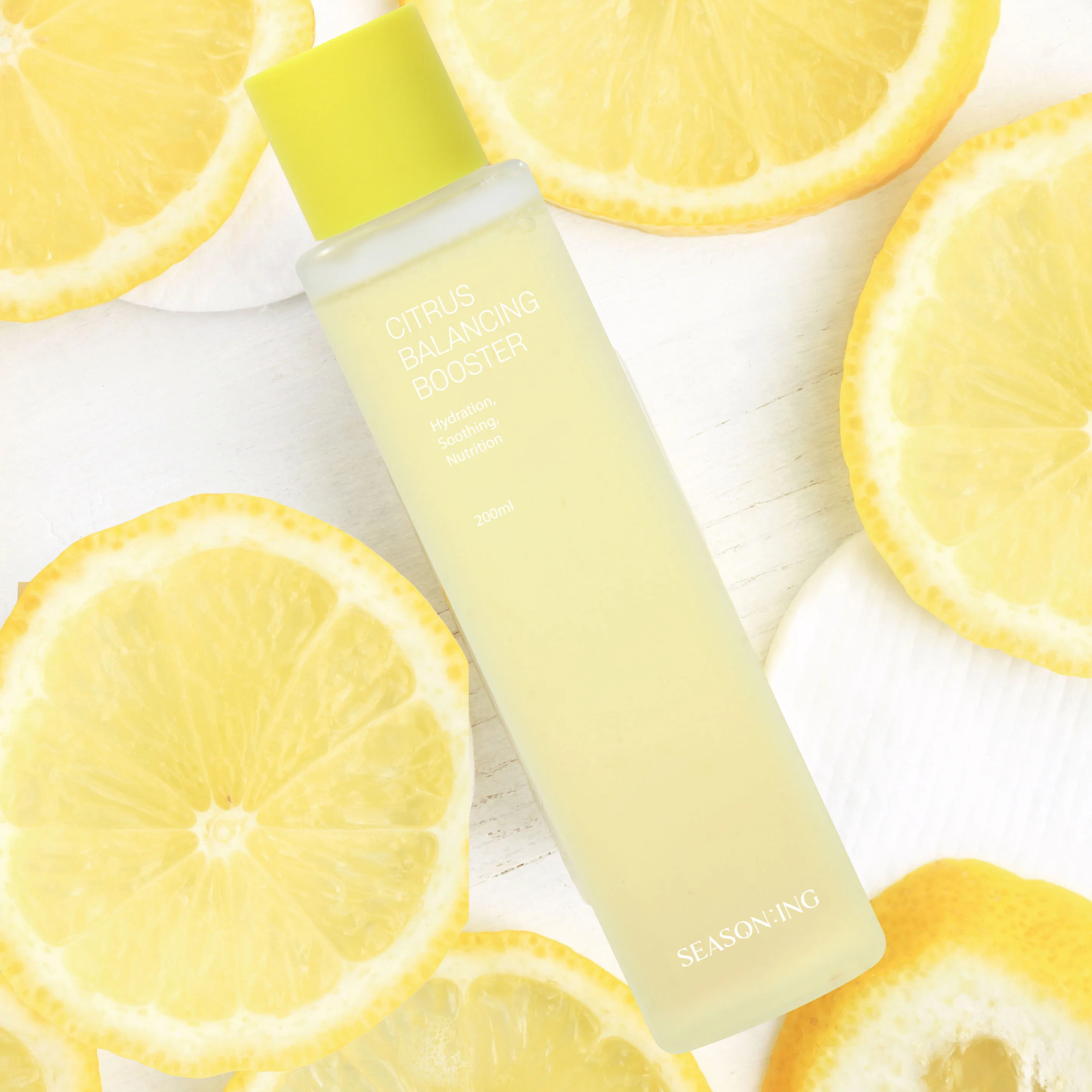 Beauty [SEASON:ING] Citrus Toner,Moisturizing,Soothing,Nutrition,Citrus Balancing Booster