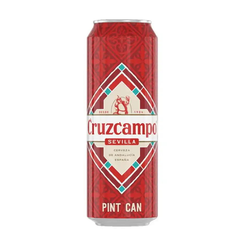 Пиво Cruzcampo большего размера в бутылках 250 мл