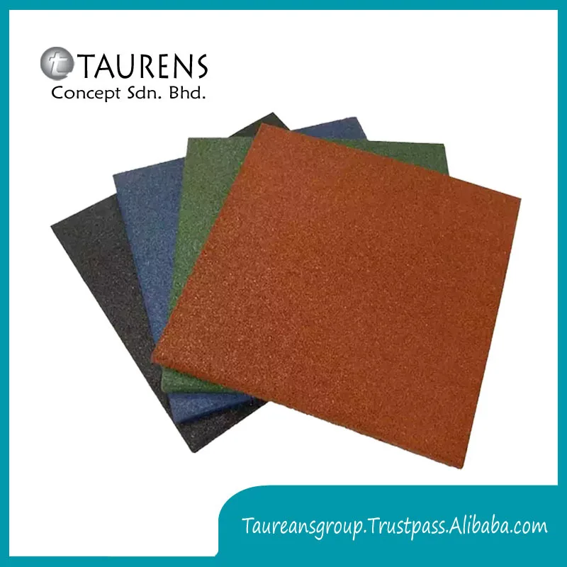 Malaysian made rubber playground safety flooring mats