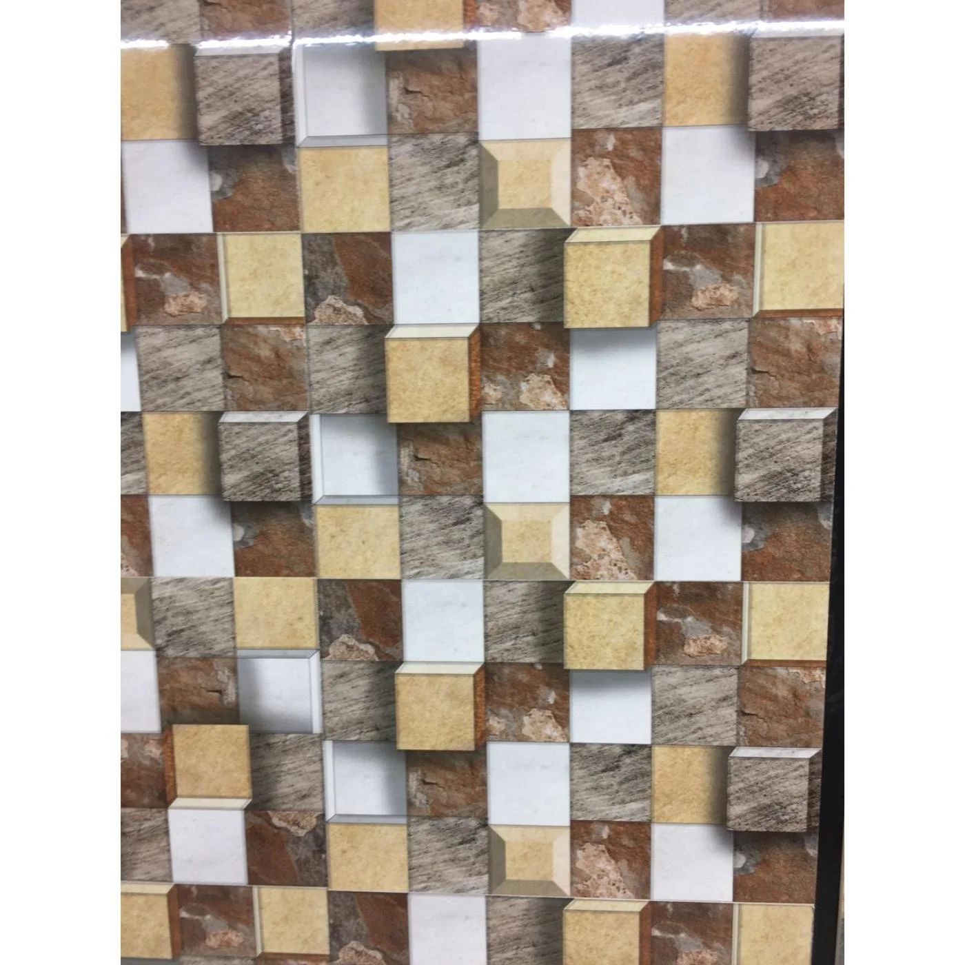 Villa 300x600mm Cultural Stone Exterior Wall Brick Finish Outdoor Balcony Background Porcelain Ceramic Wall Tiles for Elevation