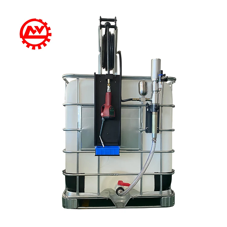 Preset Dosing Air Operated Pressure Engine Oil Transfer Motor Lube Oil Pneumatic Drum Pump Kit for IBC 1000L