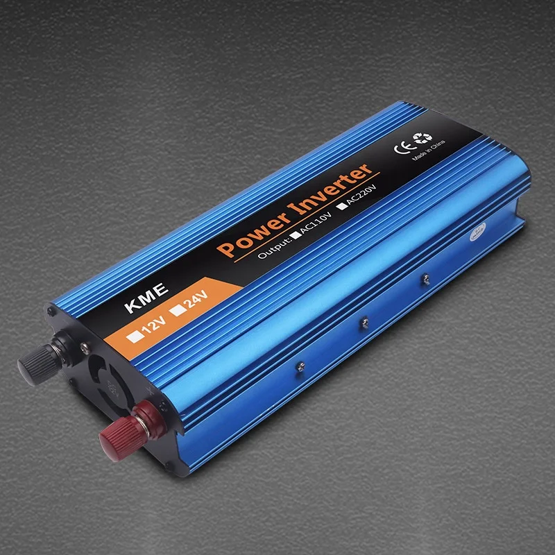 60V 2000W Sine Wave Inverter DC12V 24V Universal to AC 110V 220V LED Car Inverter Transformer Power Converter Solar Inverter