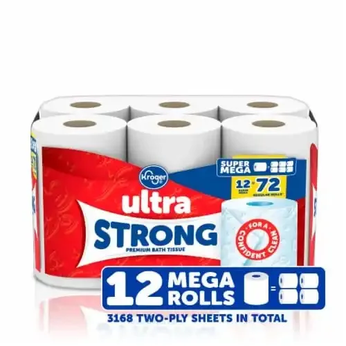 Charmin-ультра мягкая на ощупь туалетная бумага 24 семейных мега-рулона