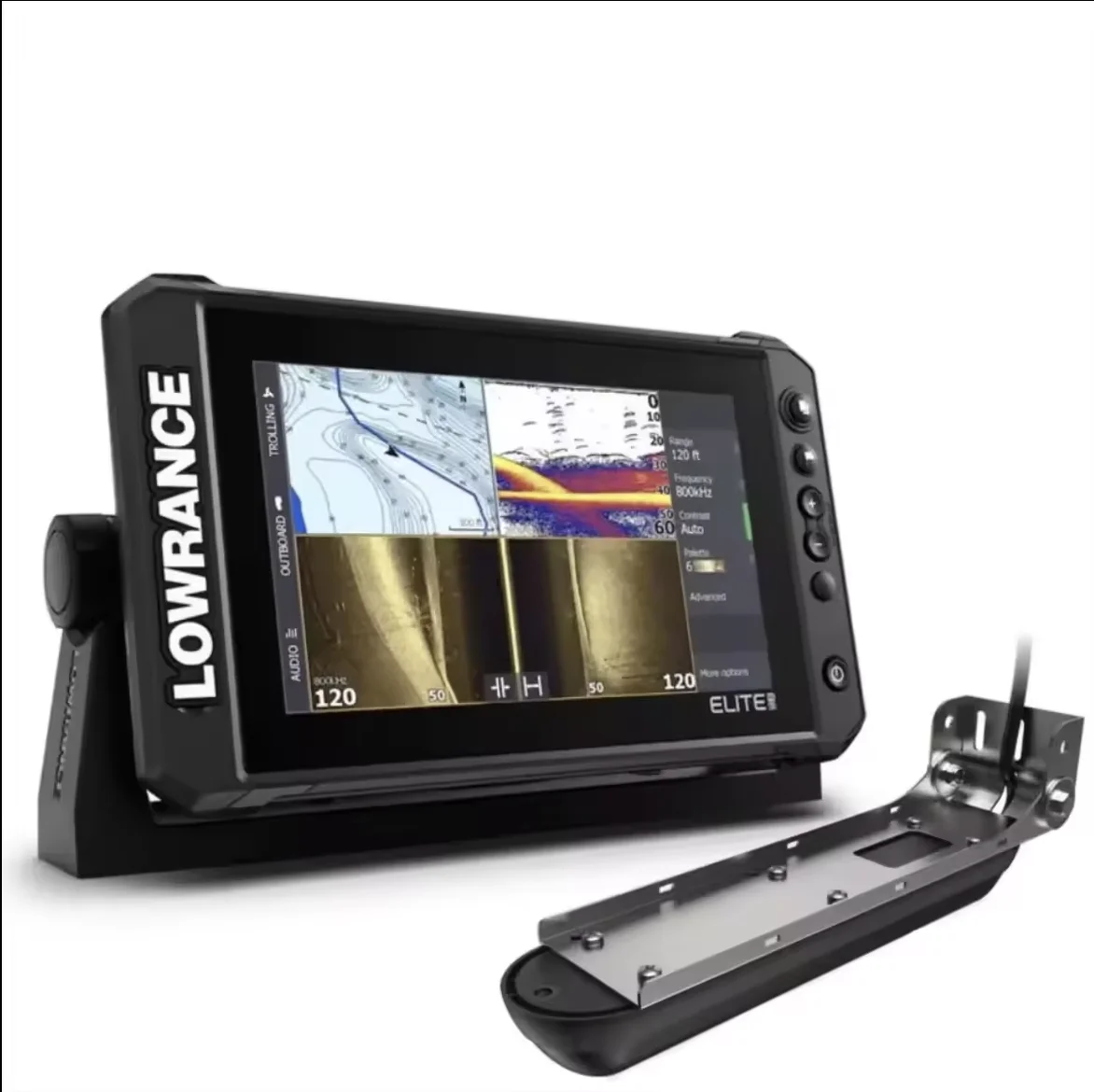 New HELIX 12 CHIRP MEGA SI Fishfinder/GPS Combo G3N w/Transducer