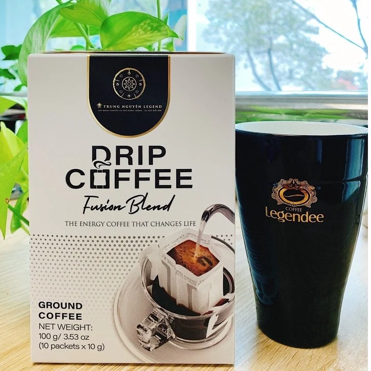 Trung Nguyen Americano Paper Filter Coffee (Box of 10 Filters)