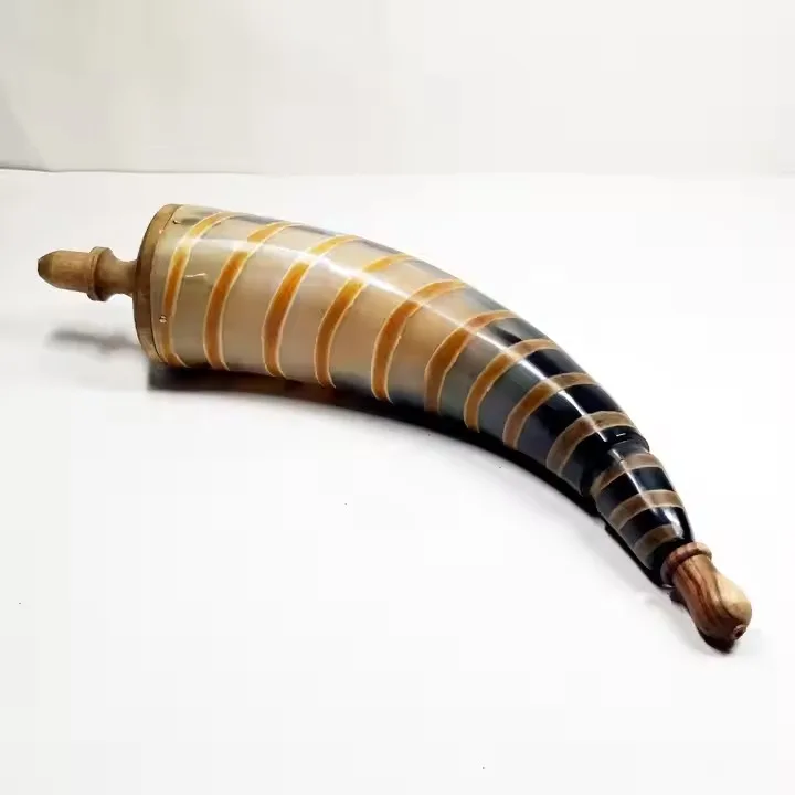 High Quality Powder horn with cheap price black Buffalo & ox powder horn for powder Horn With Best Quality From India
