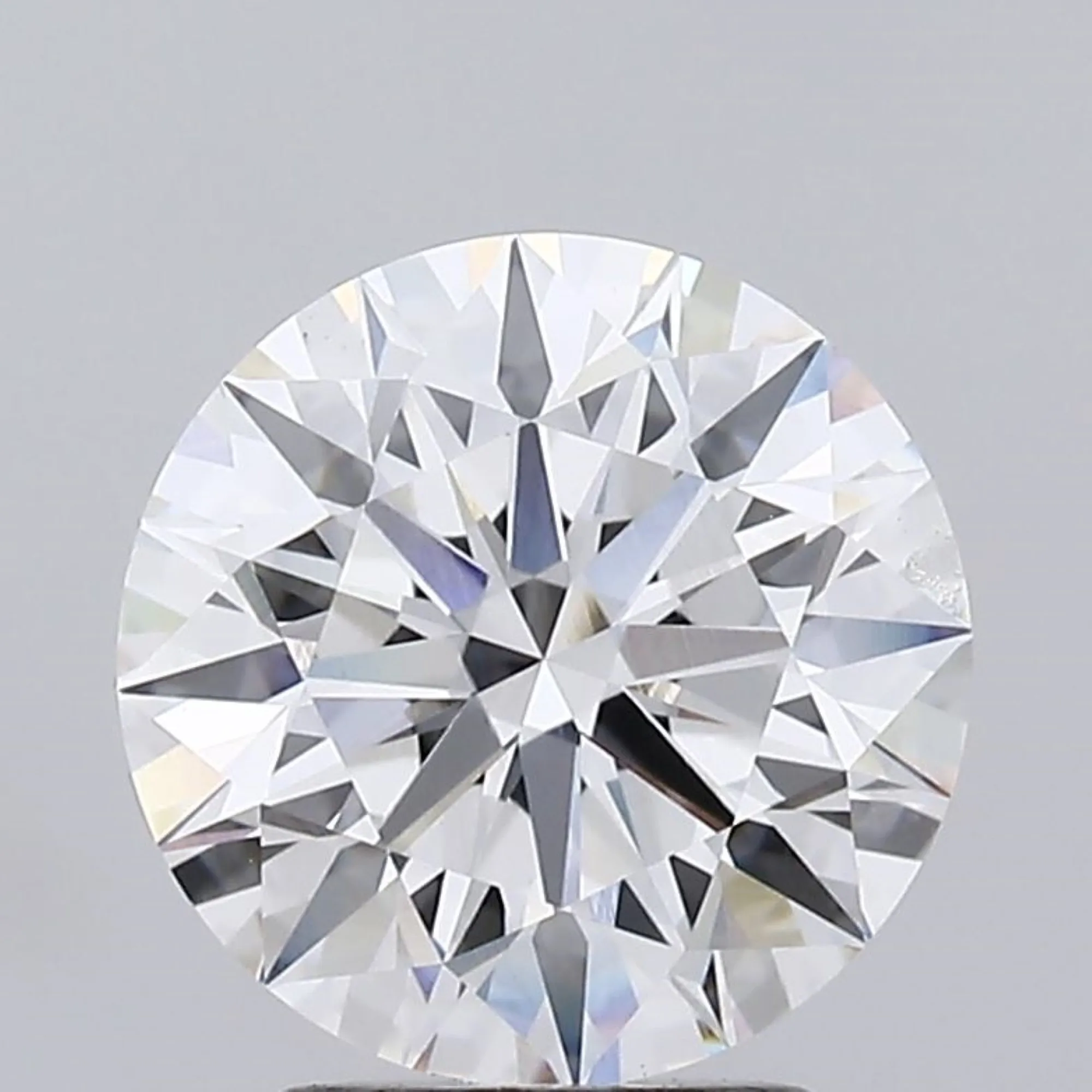 2.66ct Round Brilliant Cut Lab-grown Diamond  IGI Certified  F Color  VS1 Clarity  Lab-Stone