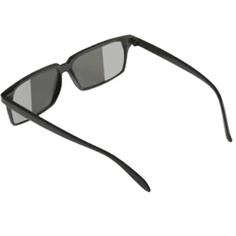 Anti-tracking Glasses | Black Square Spy Glasses Sunglasses with Rear View Spy Gear | Toy Spy Glasses