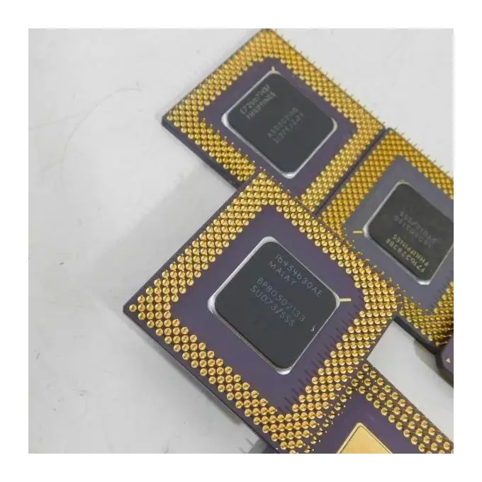 Керамический лом процессора с золотыми штифтами/переработчик лома/Intel Pentium Pro керамика по оптовой цене
