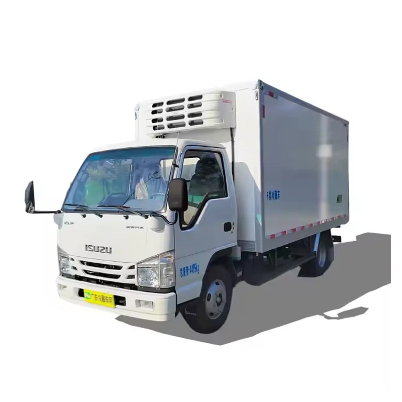 ISUZU KV100 Refrigerated Trucks Car Diesel ISUZU 100P 4x2 Light Trucks ISUZU ELF 100P 3 Ton Cargo Truck