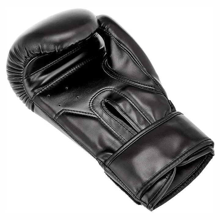 Hook and Loop Training Gloves High Quality Leather Boxing Gloves & Metallic Gold Boxing Gloves for Boxing & Kickboxing