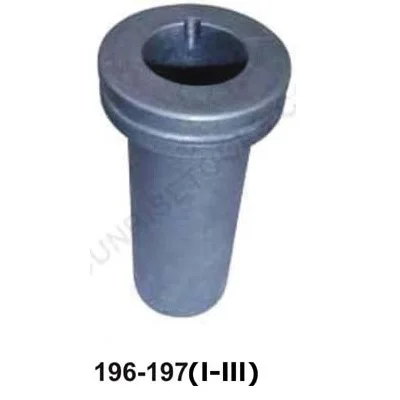 GRAPHITE CRUCIBLES Size : 78 X 160 mm