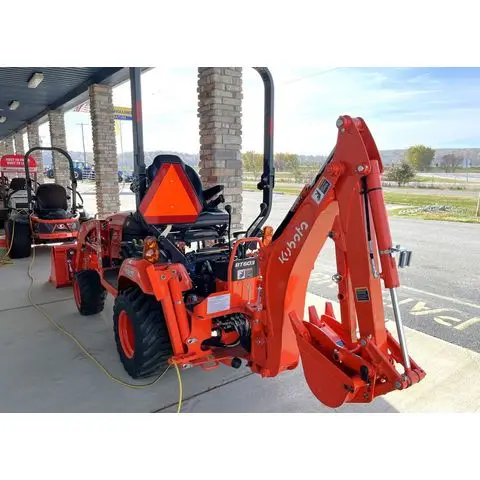 Compact Tractor With Loader And Backhoe mini tractor Kubota BX2350 With Quick Attach Loader & Pin On Bucket