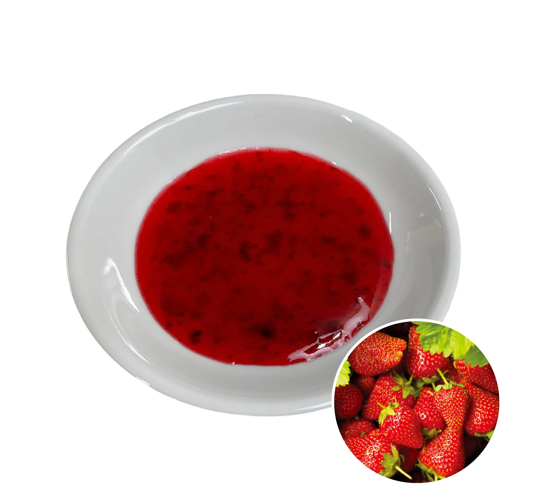 Taiwan popular bubble tea wholesale 5kg strawberry flavored syrup