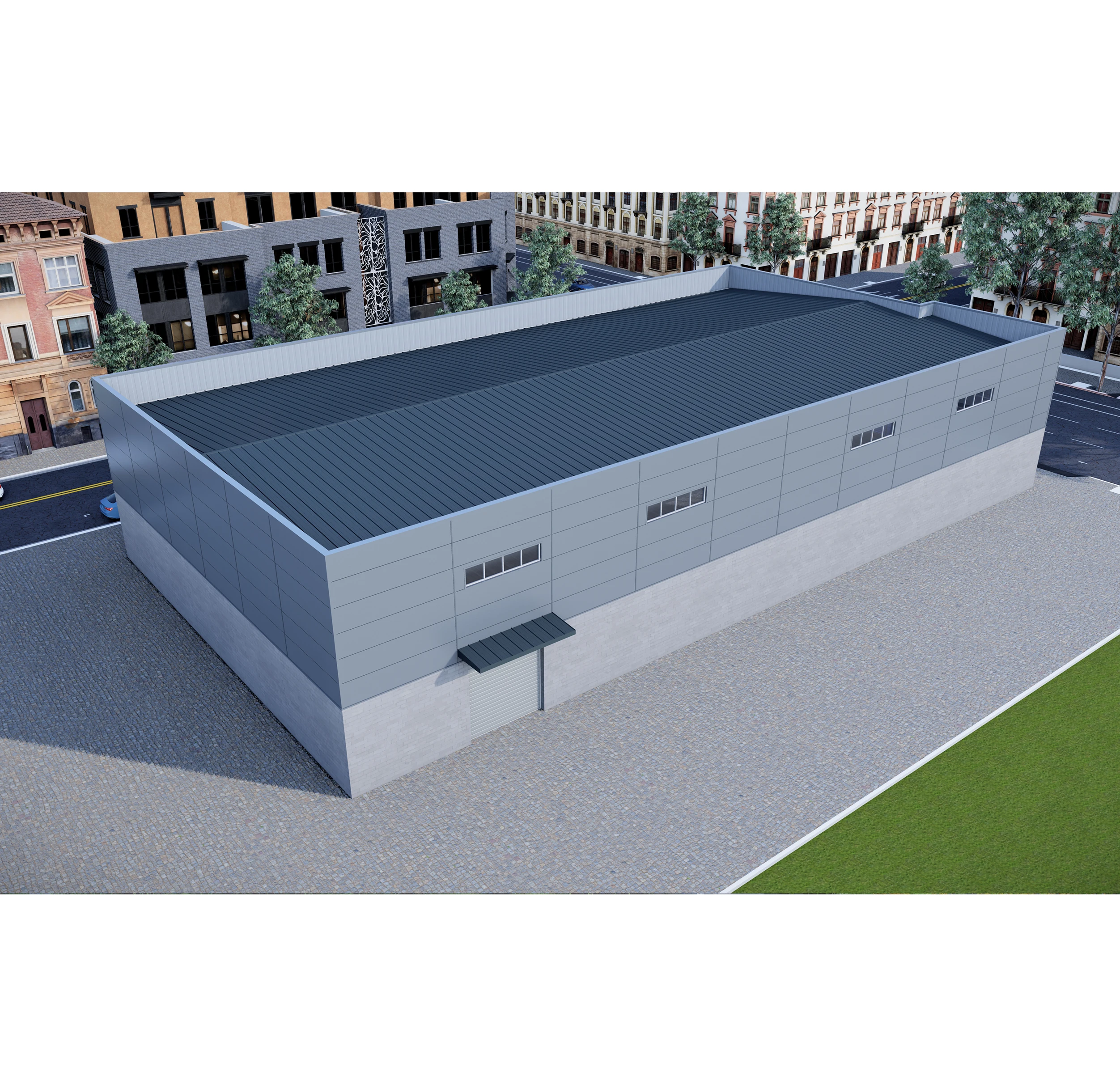 Industrial steel structure factory prefabricated warehouse workshop made in China