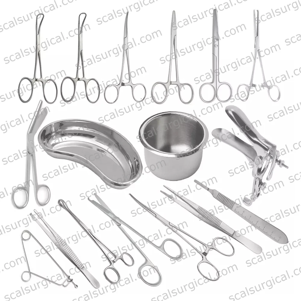 Gyne Episiotomy Set of 20 Pcs Episiotomy Surgery Gyne Instruments Surgical Instruments