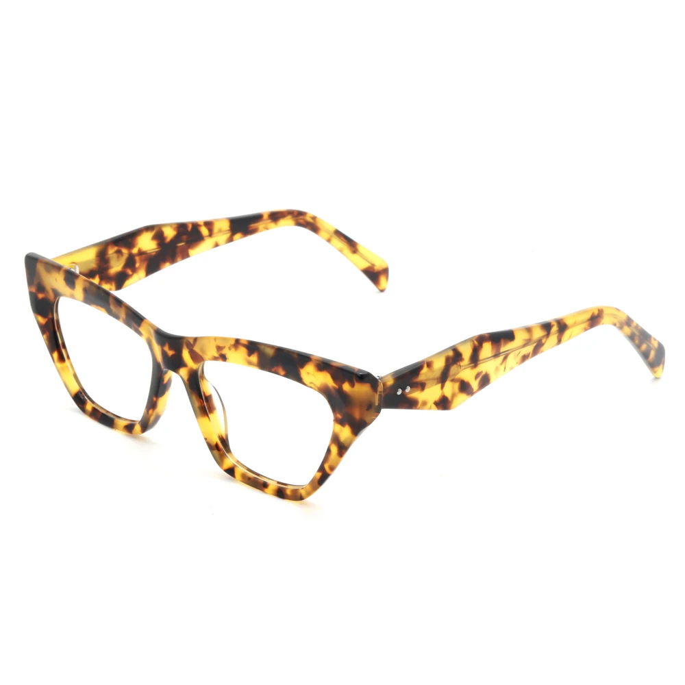 G6040 high quality fashion acetate eyeglasses optical frame material for women