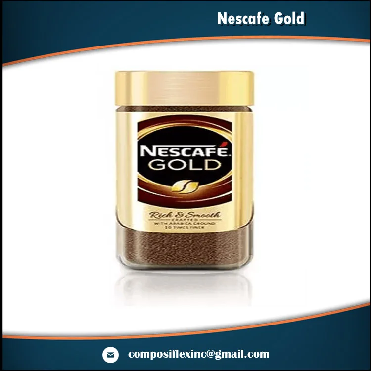 Globally Selling High Quality Nescafe Gold Instant Coffee 100g 200g at Affordable Market Price