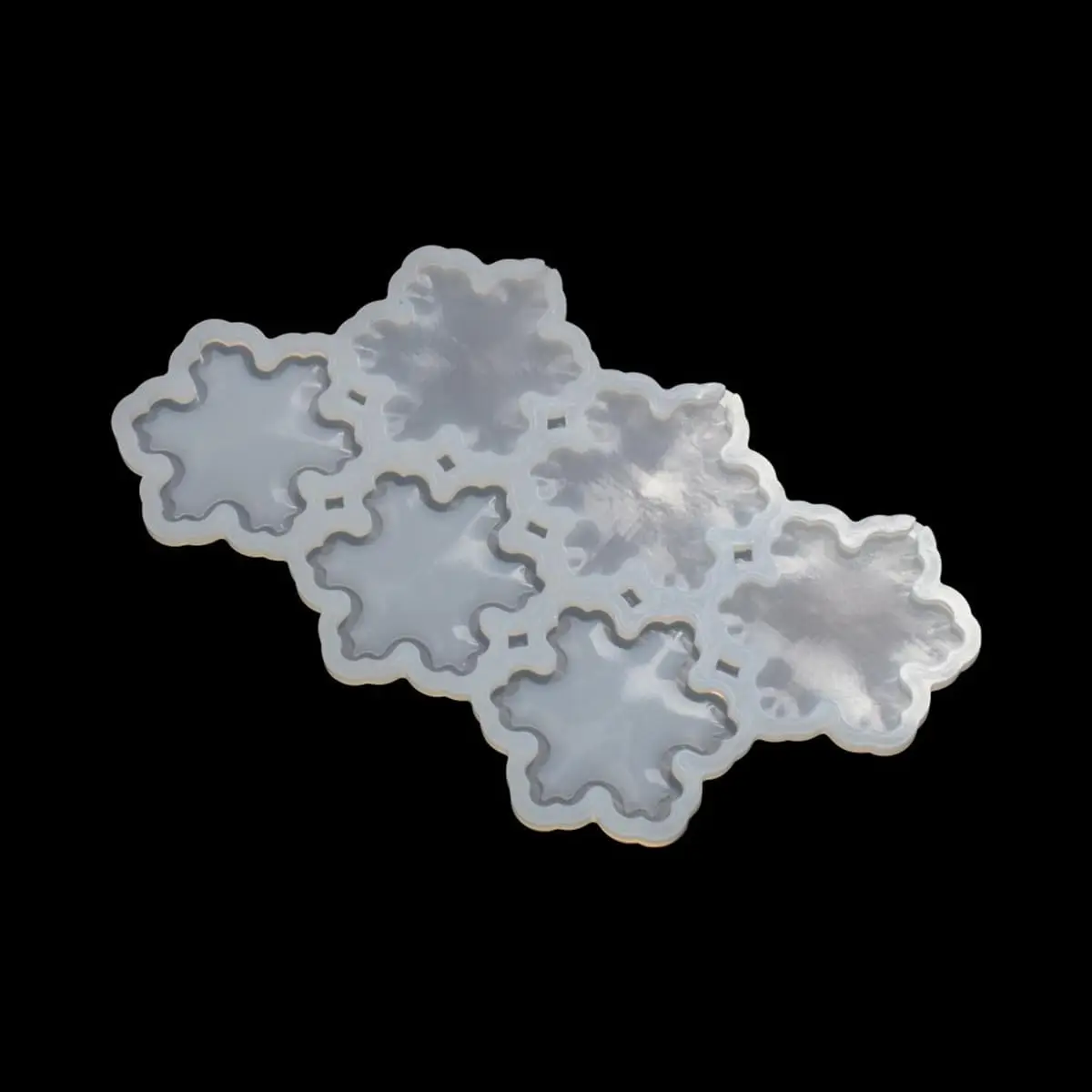 1PC Cartoon Lollipop Silicone Mold Snowflake Handmade Candy Mould Cake Decorating DIY Making Tool