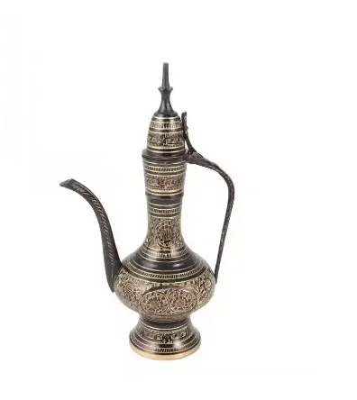Arabic Dallah Handmade Contemporary Style Arabic Dallah Best Selling Solid Brass Saudi Teapot Arabic Dallah Engrave Hot Arrival