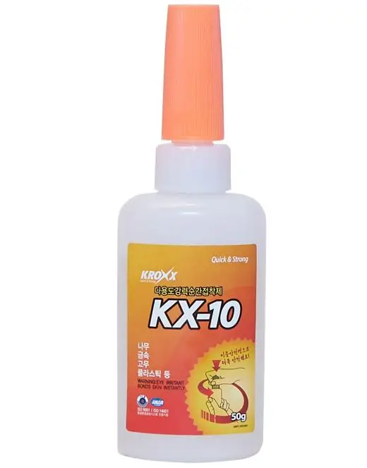 KROXX KX-10 20g Fast Strong Super Glue Adhesive Sealant KROXX301 Cyanoacrylate
