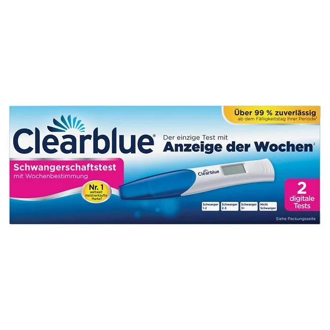 LOW PRICE Clearblue Pregnancy Test, Rapid Test Early Pregnancy HCG Pregnancy Test