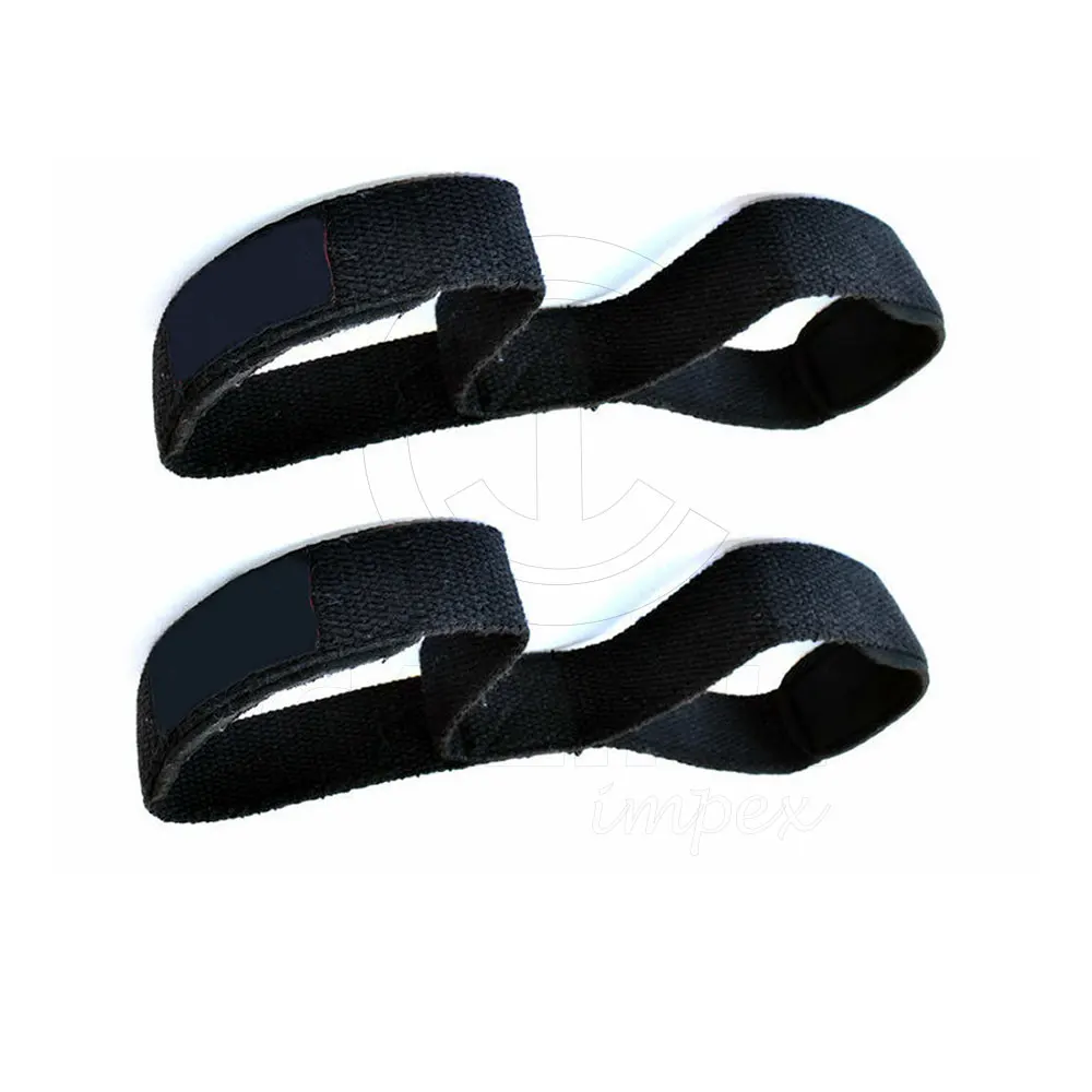 straps black neoprene padded nylon weight lifting wrist straps colors available