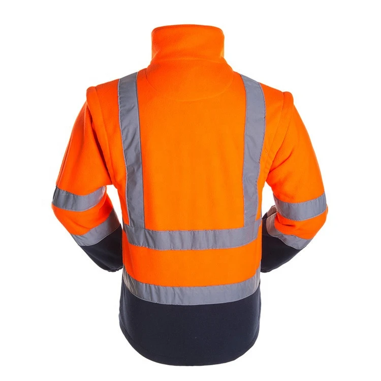 High Visibility Reflective Vest Working Clothes Motorcycle Cycling Sports Outdoor Reflective Safety Clothing Reflective Jacket